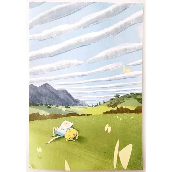 2014 Adventure Time Cartoon Poster Summer Time Phil Ryder 16 x 11" DWJJ8 - Picture 2 of 2